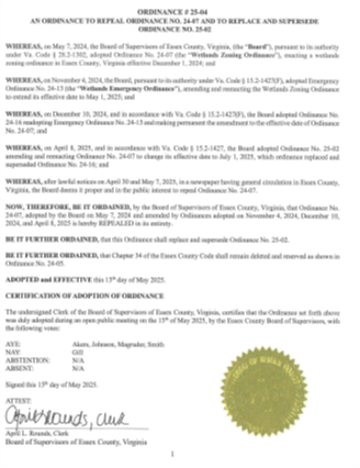 Ordinance # 25-04